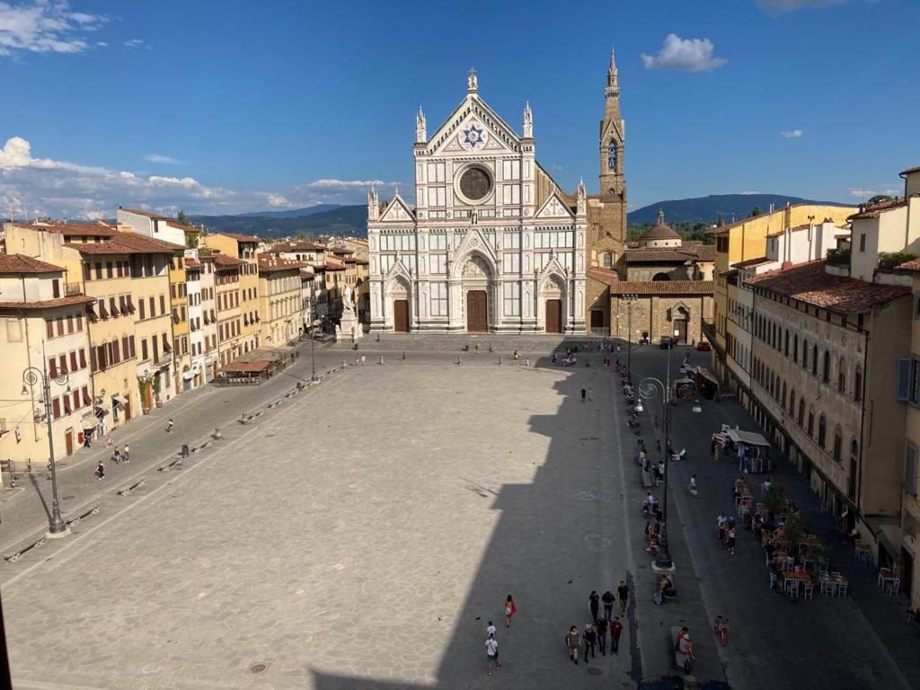 Attico In Piazza Santa Croce Apartman Firenze Kültér fotó